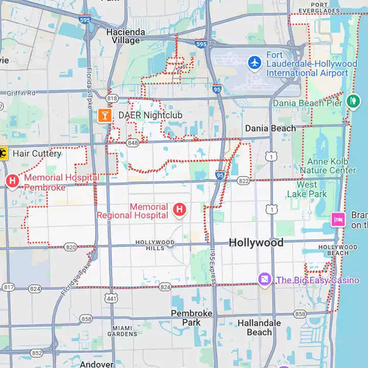 Hollywood fl google map mold removal services